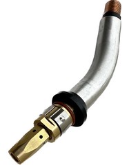MIG Welding Gun Tube Swan-Neck Conductor w/ Diffuser For Miller M25 Millermatic