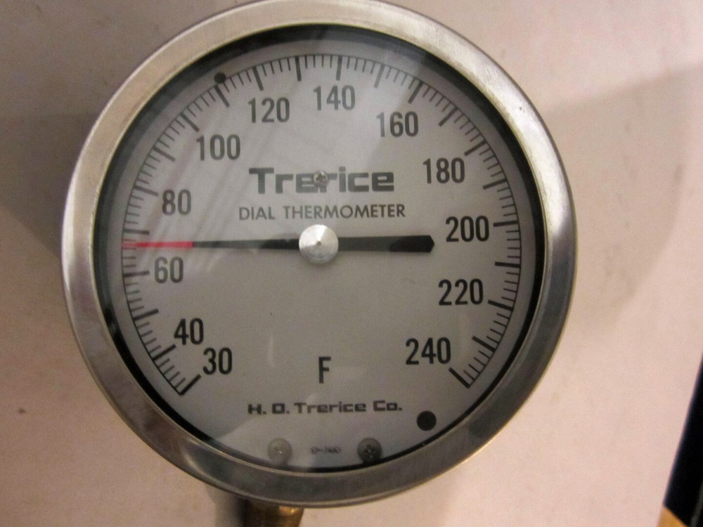 Trerice 30 – 240 Degrees F Dial Thermometer, Model 80742-110