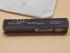 Kaweco Classic Sport Fountain Pen Black Nib Medium Royal Blue Ink 7 Cartridges