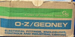 O-Z GEDNEY 1-1/4″ CLIP-ON CONDUIT BODY COVERS BCC-125 BOX OF 10