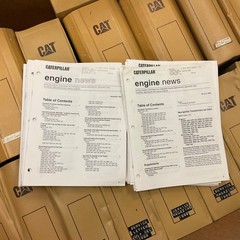 CAT Caterpillar SERVICE INFORMATION LETTER MAGAZINE ENGINE NEWS REFERENCE MANUAL