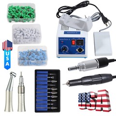 Dental Lab MARATHON -III MICROMOTOR Electric 35000 RPM Handpiece Polishing Burs