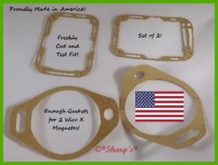 A5272R 5618 * Wico X Magneto Cap Gaskets w/ Mounting Gaskets * John Deere * SET