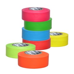 Presco PresGlo Texas Roll Flagging Tape: 1-3/16 in. x 50 yds. (Neon Pink)