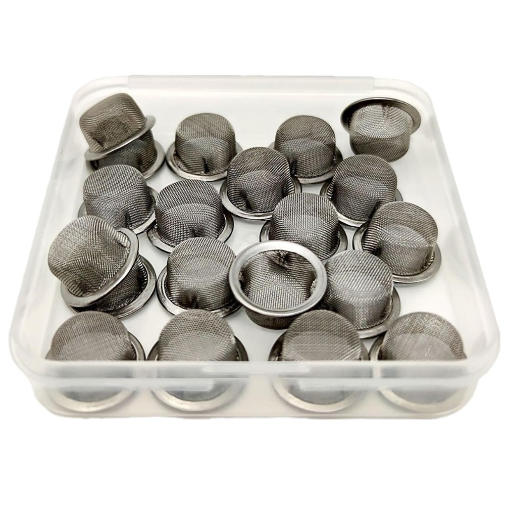 XHXMDL 20pcs 0.5 Inch Pipe Screens Premium 20Pcs, 0.5inch