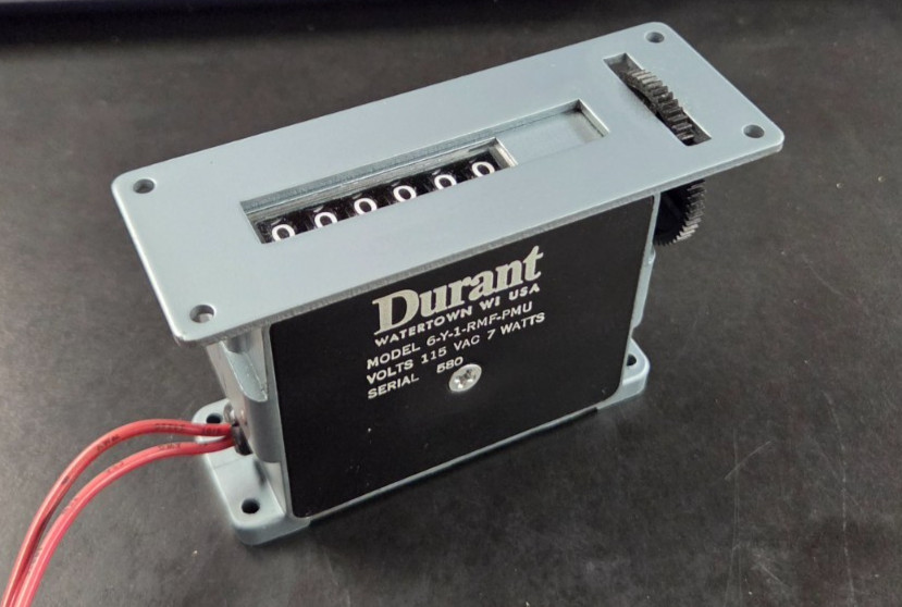 Durant (6-Y-1-RMF-PMU) Electronic Cycle Counter, 115V AC