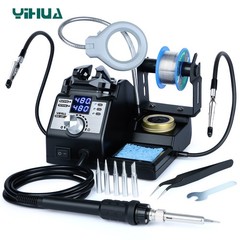 YIHUA 926LED-IV 60W Dual Digital Soldering Station Kit PID-Temperaturregelung