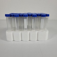 50-Pack Fisher Brand 15mL Disposable Centrifuge Tube 05-539-12 Polypropylene