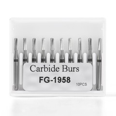 USA Dental Tungsten Carbide Burs FG 1.6mm Metal Cutting for High Speed Handpiece