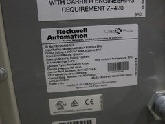 Carrier Chiller Frequency Drive Motor Control 505 kVA LiquiFlo LF200608CCR 19XV