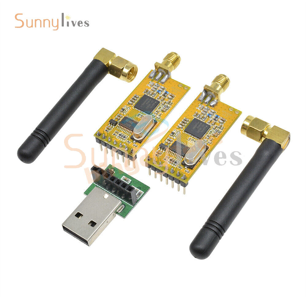 Wireless APC220 RF serial Data Modules With Antennas USB Converter for Arduino