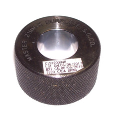 Choice 20 mm to 47 mm MASTER X – XX PLAIN BORE RING GAGE, Chrome Gauge
