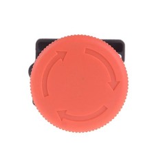 Industrial High-Voltage Emergency Stop Mushroom Switch Red N/C Machine AC 600V