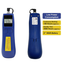 Fiber Optic Optical Power Meter -70~+10dBm FC SC ST Light Tester FTTH