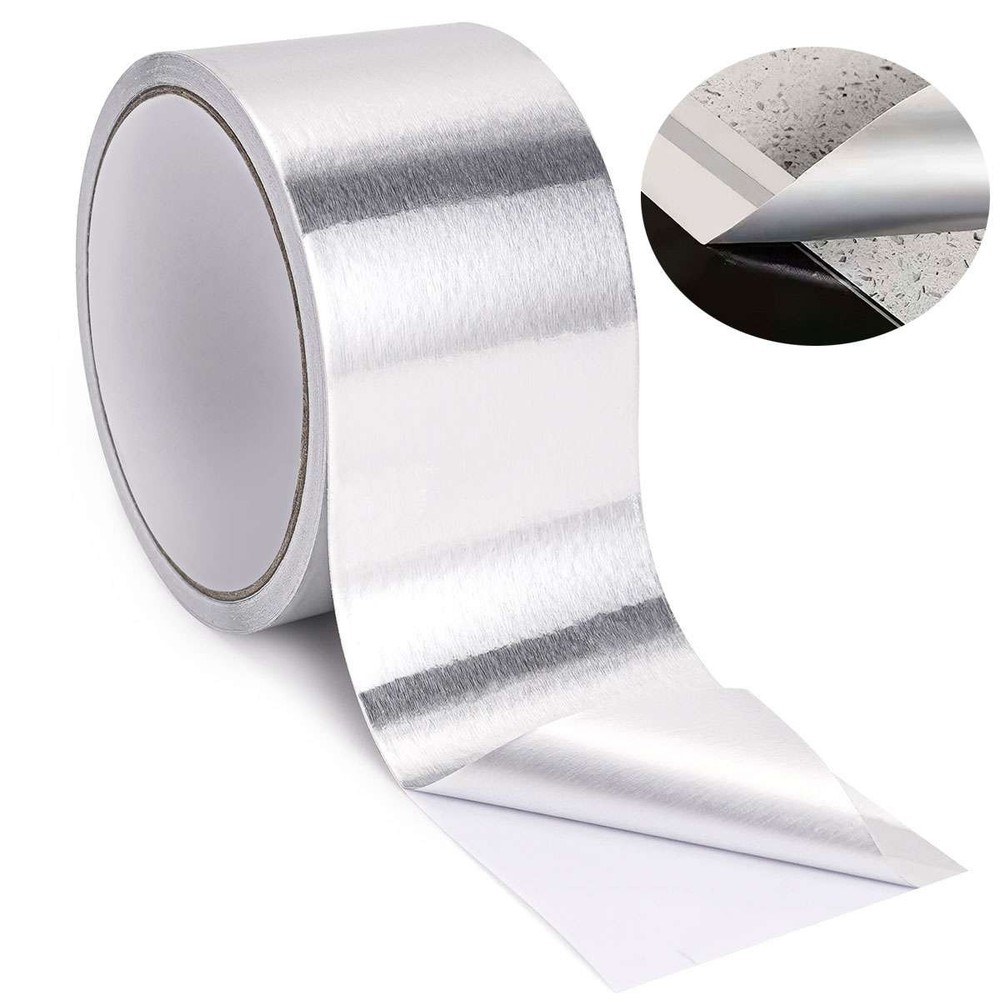 2in x 32.8FT Aluminum Foil Tape Heat Resistant Waterproof Insulation Home Repair