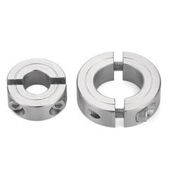304 Stainless Steel Double Split Shaft Collar 2-Piece Clamping Metric Axle
