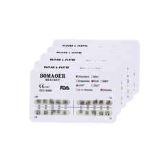 Dental Orthodontic Brackets Roth MBT Edgewise 018 022 Mini Standard Set