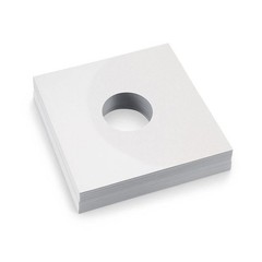 50 – Pack White Paper Vinyl 45 RPM Record Inner Sleeves 7-Inch LP Album