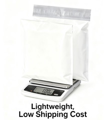 #7 19×24 Poly Mailers Plastic Envelopes Shipping Bags White 300 Pieces
