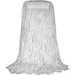 Performance Plus #24 Cotton Cut-End Wet Mop Heads (P09005)-White 1 Pack