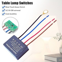 Easy to Operate 3 Way Touch Light Dimmer Switch Control for Any Room