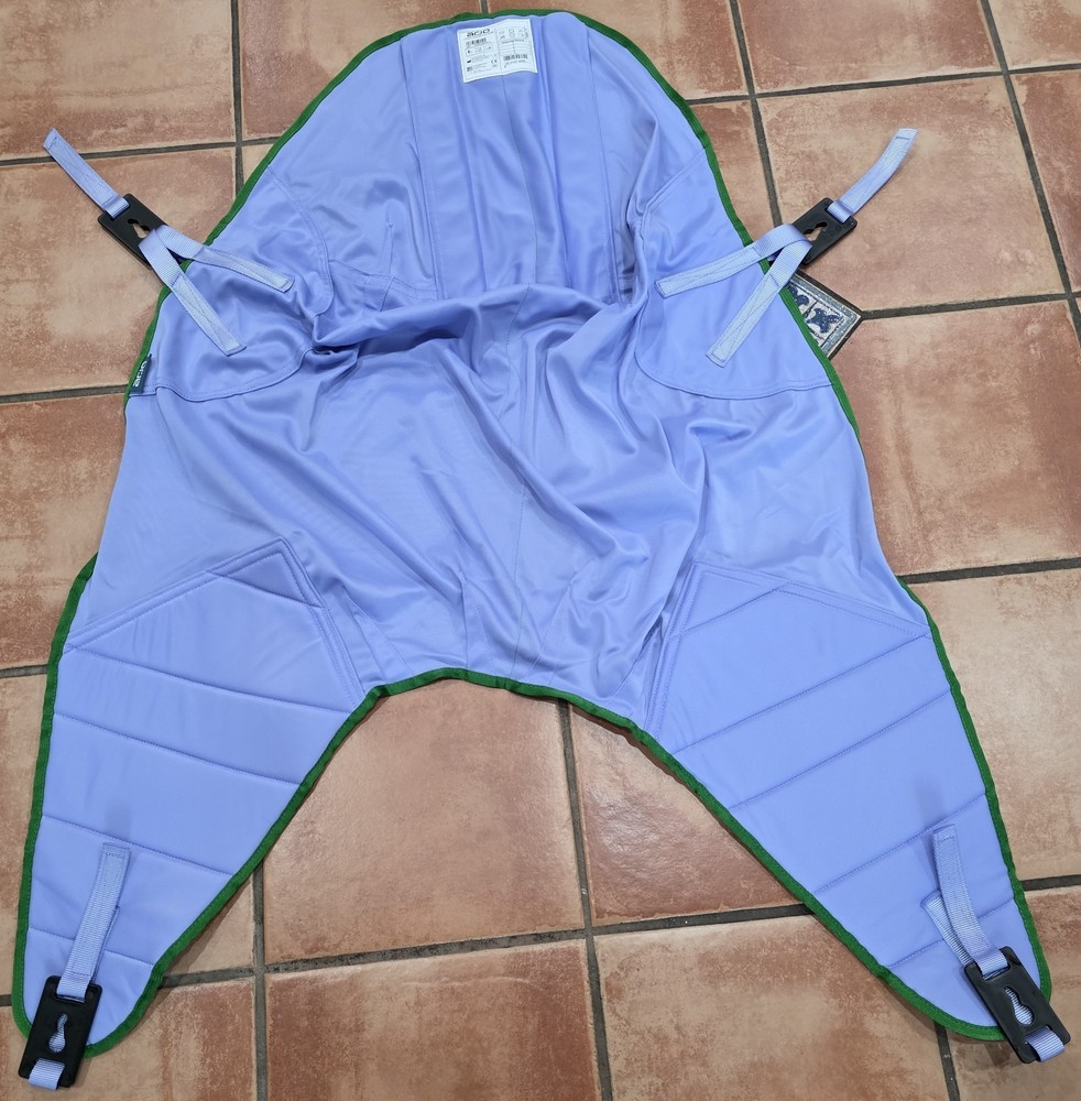 ARJO 4 POINT CLIP SLING PADDED LEGS LARGE 600LBS PART#MAA4100M-L-L1 NEW