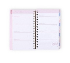 Love Shack Fancy X Target Yoobi Planner 5”x8”Everblooming Rosettes Ballet Bloom