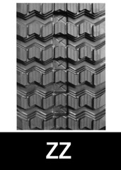 (2-Tracks) JCB Rubber Track 190T-ECO 2TS-7T 320x86x50 3208650