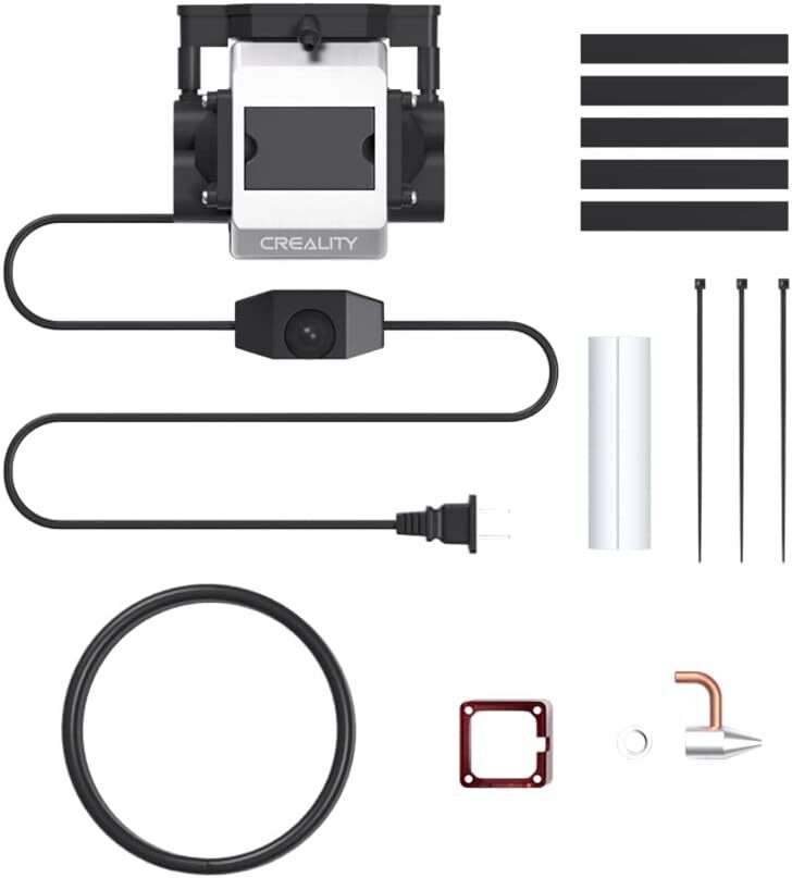 Creality Air Assist Kit, Air Assist Pump for CR-Laser Falcon 10W 22L/min Airflow