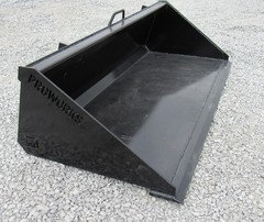 72″ Smooth Bucket Attachment Standard Duty Fits Skid Steer Compact Tractor USA