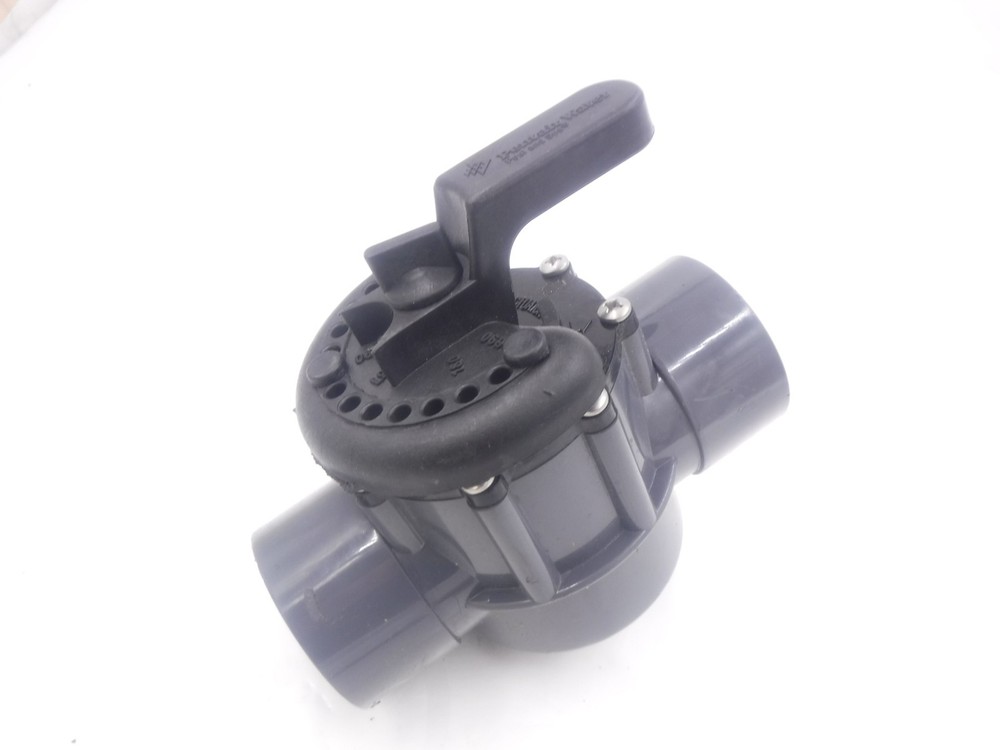 Pentair 2″Slip x Slip 2-1/2″Outside Slip 2 Way PVC Diverter Valve 263029 SEE DES