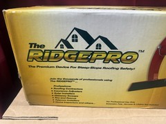 RidgePro Roof Hook Ridge Peak Anchor w/ Wheels First Man Up Last Man Down