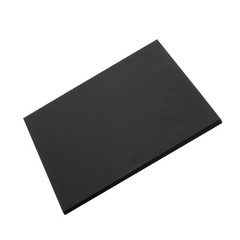 UHMW Sheet Polyethylene Hard HDPE Plastic Board Black 3/16 Inch 6×6 Size