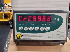 Utilcell SMART EX ATEX CE approved Hazardous scale indicator