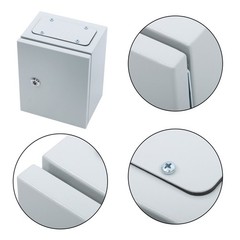 Carbon Steel Electrical Enclosure Box 10x8x6” IP65 Electrical Box