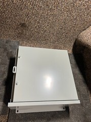 NVENT Hoffman Drip-Shield Hinged-Cover, Medium, NEMA Type 3R Gray – A16R166HCR
