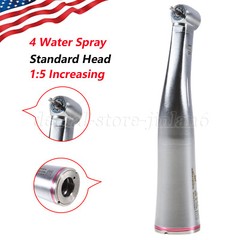 MINI Dental 1:5 Ratio Increasing Contra Angle Handpiece fit NSK Red Ring