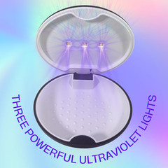 UVC Retainer Case, TARE Case, Compatible with Invisalign, Mouth Guard Case, Dent