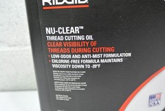 RIDGID 70835 Thread Cutting Oil, 1 Gallon of Nu-Clear Pipe Threading Oil