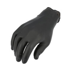 Black Disposable Nitrile Medical Exam Gloves 3 Mil X-Large, 1000 Gloves