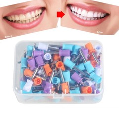 100-1000*Dental Rubber Prophy Tooth Teeth Polish Polishing Cups Latch Type Brush