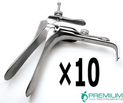 10 Pcs Vaginal Speculum Graves Small OB/GYNE Surgical Premium Instruments
