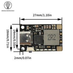 3.7V 18W Li-ion Battery Fast Charging Module Boost Balanced Charge/Discharge