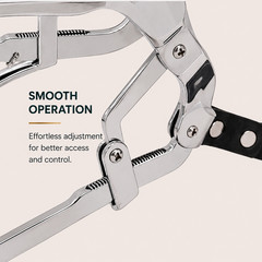 Adjustable Millennium Speculum Equine Dental Mouth Gag Waterproof BioThane Strap