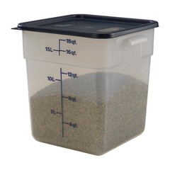 Cambro Blue Lid For 12 18 22 Qt Square Food Storage Containers Nsf Certified