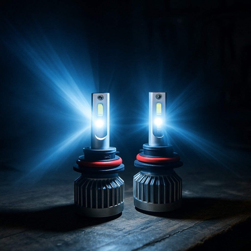 20000LM Auto LED Headlight Bulb 6000K IP67 12V 6063