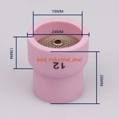 White Ceramic Nozzle Alumina Cup For Tig Welding Torch Ceramic TIG Welding Cup