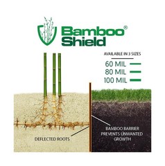 20 feet Long x 36 inch x 100 mil – Bamboo Root Barrier/Water Barrier 20 feet