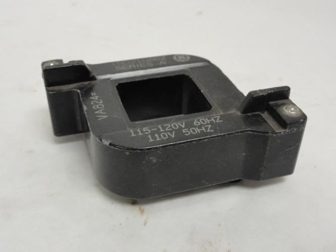 204406 Old-Stock; GE 15D21G002 Contactor Coil; 115/120V@60Hz; 110V@50Hz