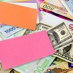 Cash Envelopes 100 packs 3.5×6.5 inches, pink envelopes, coin envelopes, seed en